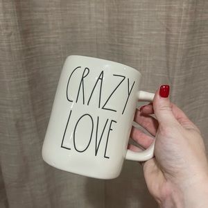 NWT Rae Dunn “Crazy Love” ceramic mug